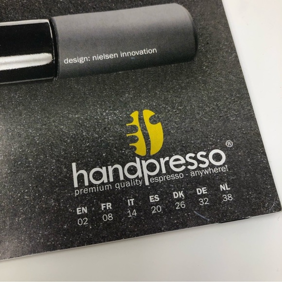 Handpresso Wild Espresso Machine hand black on the go PARTS - Picture 3 of 12